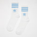 adidas Originals 3 PACK - Crew Sock 3 Streifen weiß 32446 1