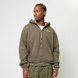 Karl Kani Small Signature Essential OS Ziphoodie bruin 41394 1