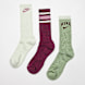 Nike 3 PACK - Everyday Plus Crew wielokolorowy 29617 1