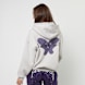 Felicious Regular Zipp Hoodie Lucky Girl gris 29699 1