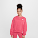 Nike Sportswear Club Fleece Boxy Crew Low Brand read roza 29817 1