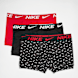 Nike 3 PACK - Everyday Cotton Stretch Trunk wielokolorowy 32772 1