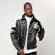 FUBU Corporate Leather Jacket noir 32778 1