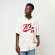FUBU Varsity Baseball Jersey beige 32785 1