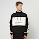 FUBU Corporate Sprts Zip Hooded Check Sweatshirt noir 32786 1