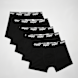 SNIPES 5 PACK - Black Tape Briefs Boxershorts schwarz 32933 1