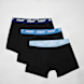SNIPES 3 PACK - Contrast Tape Briefs Boxershorts schwarz 32951 1