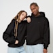 SNIPES Small Logo Essential Oversized Hoodie zwart 32978 1