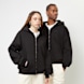 SNIPES Small Logo Essential Oversized Zip Hoodie preto 32984 1