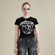SNIPES Globe Studs Baby Tee nero 33024 1