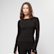 aim'n Ease Ribbed Long Sleeve Top zwart 47154 1