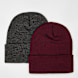 Flexfit Heavyweight Long Beanie (2 Pack) multicolore 33160 1