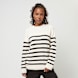 Urban Classics Ladies Rib Striped Sweater beige 33418 1