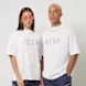 Love Scars Glitter Logo Tee bianco 46142 1