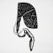 Karl Kani Monogram All Over Print Durag noir 45288 1