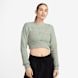 Nike Sportswear Phoenix Bouclé Long Sleeve Top zelena 40422 1