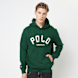Polo Ralph Lauren LSPOHOODM2-Long Sleeve- Sweatshirt vert 44432 1