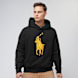 Polo Ralph Lauren Long Sleeve Hooded Sweatshirt preto 44557 1