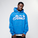 Karl Kani WOVEN SIGNATURE KANI ICY SPRAY HOODIE blue plava 44568 1