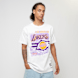 Mitchell & Ness NBA Destination Leisure Shortsleeve Graphic Tee LA Lakers weiß 40237 1