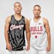 Mitchell & Ness NBA Reversible Mesh Practice Tank Vintage Logo LA Lakers nero 40244 1