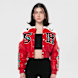 Smoke Rise Relaxed Rodeo Cropped Jacket rojo 40361 1