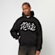 FAVELA Fabric Patch Embroidery Black Hoodie crna 40414 1