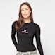 Felicious Tight Logo Longsleeve Jet schwarz 40545 1