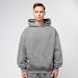 Pegador Logo Oversized Hoodie grigio 40579 1