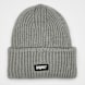 SNIPES Woven Logo Knit Beanie gris 40589 1