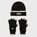 New Era New Era Script Beanie Set blk/ofw noir 41491 1