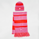 New Era Stripe Scarf Beanie Set (2 Piece) multicolore 41482 1
