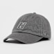 New Balance 6 Panel Block N Hat V 2.0 grijs 42090 1