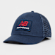New Balance Stacked Patch Logo Trucker blau 42099 1