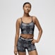 Jordan Sport All Over Print Cropped Tanktop schwarz 42177 1
