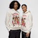 Jordan Flight Graphics Fleece Hoodie beige 42428 1