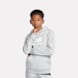 New Balance French Terry Stacked Logo Hoodie gris 45259 1