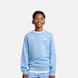 New Balance French Terry Small Logo Crew plava 45260 1