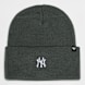 '47 Cuff Knit Base Runner MLB New York Yankees grijs 42851 1