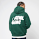 Another Cotton Lab ATHL. CLUB OVERSIZED HOODIE bottle green verde 44873 1