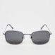 SNIPES Lunettes de soleil rondes gris 45003 1