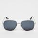 SNIPES Lunettes de soleil pilote gris 45007 1