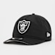 New Era Golfer Curved Visor Everyday Nylon Las Vegas Raiders noir 45060 1