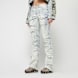 Smoke Rise High Rise Stacked Side Pinching bleu 45415 1