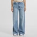 2Y STUDIOS Ria Open Hem Low Waist Baggy Jeans blau 45651 1