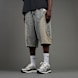 SNIPES S Cube Inside Out Baggy Denim Shorts bleu 45870 1