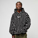 Karl Kani Signature Logo Pinstripe Oversized Hoodie czarny 46113 1