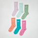 Nike 6 PACK - Performance Basic Crew multicolor 46165 1