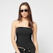 Decibel Asymmetrical Bandeau Top noir 46171 1