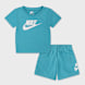 Nike Club Tee & Short Set blauw 46269 1